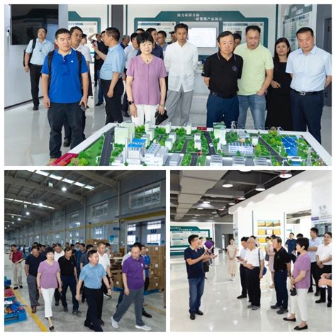 许昌市工商联带领部分商会及企业企业到鄢陵县开展“四送一助力”活动