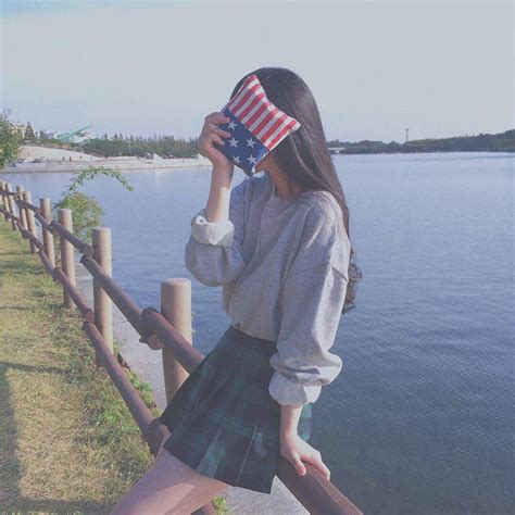 女生头像温柔侧颜