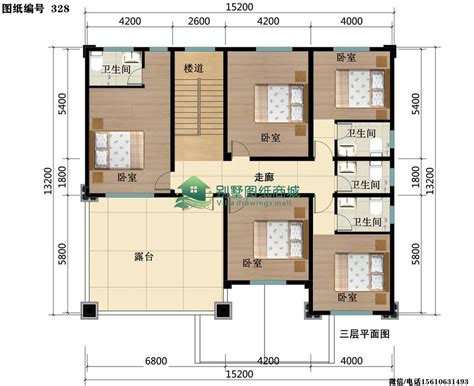 乡下四层2020年新款农村住宅，小别墅设计图