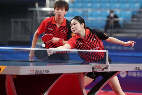 全运会-乒乓球混合双打：广东队组合林高远/黄颖琦晋级四强