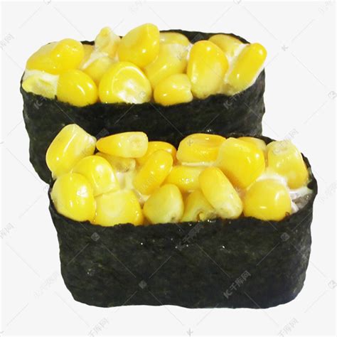 玉米寿司素材图片免费下载-千库网