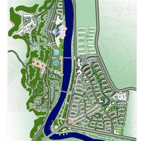 长安大学城概念规划及重点地段城市设计