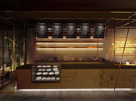 重庆咖啡厅装修设计咖啡店效果图北鼎装饰 装修