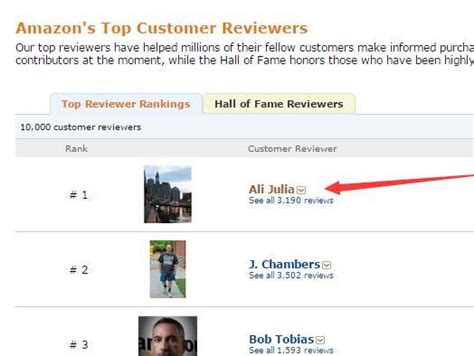 如何在亚马逊平台寻找Top Reviewer