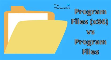 Why the two Folders (Directory) are required for Program Files in the ...