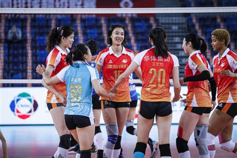 2022-2023中国女子排球超级联赛：广东江门华体女排3-2战胜河南女排_手机新浪网