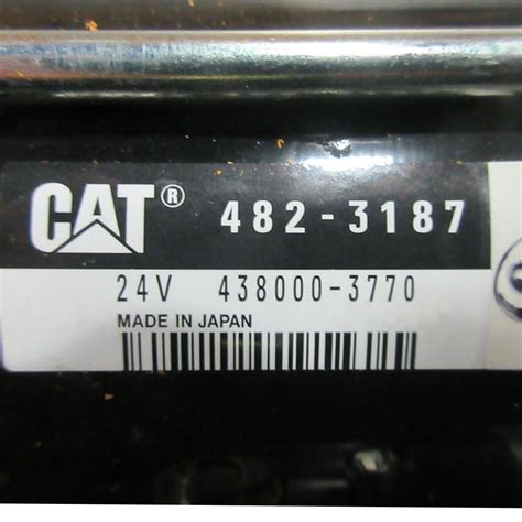 Caterpillar 24V Electronic Starter Fit C7.1 Diesel Engine 482-3187 ...