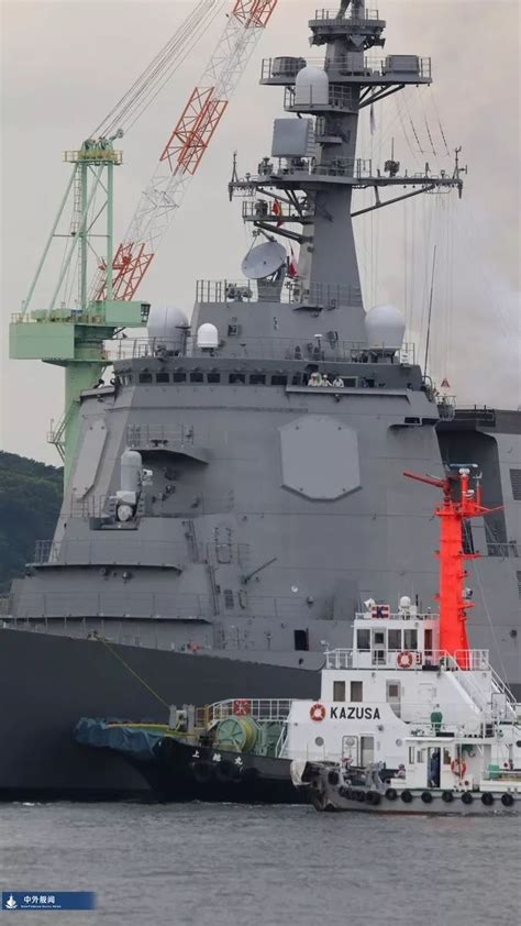 日本海自“摩耶”号驱逐舰展开首次海试_凤凰网军事_凤凰网