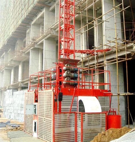 建筑工地SC200/200施工电梯 双龙升降机电梯 建筑施工电梯-阿里巴巴