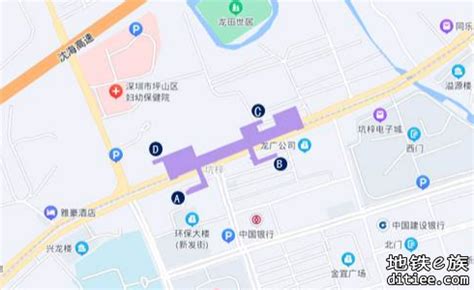 深圳地铁14号线坑梓站：新鲜多图+出入口信息“剧透” - 深圳地铁 地铁e族