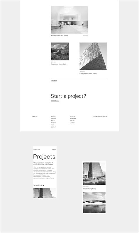 20个极简风格网页设计 - 设计之家