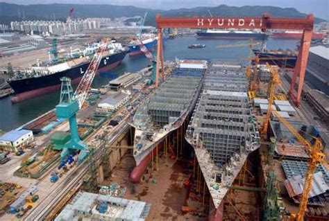 现代重工建全球最大船厂(图)-海运新闻-锦程物流网