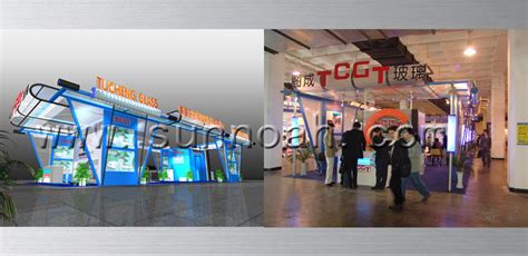 秦皇岛图成玻璃技术有限公司展台设计搭建-北京阳光诺亚展览展示公司