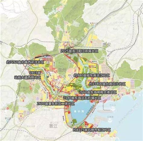 泉州2035年规划图,2030泉州区划调整图片,泉州2025环湾规划_大山谷图库