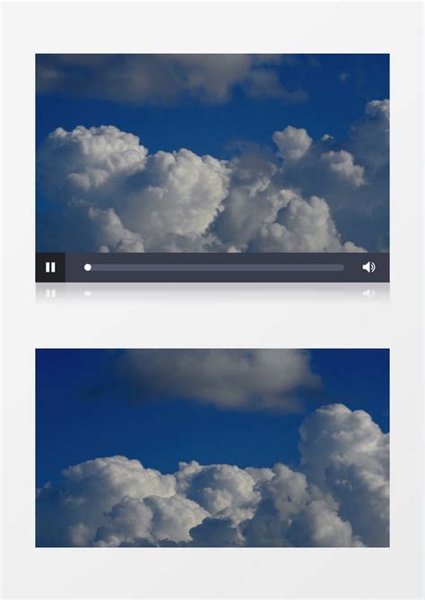 风涌云动的蓝色天空实拍视频素材模板下载_实拍视频_图客巴巴