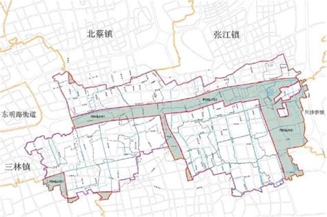 浦东新区征地进行城中村的改造：地铁18号线西侧的土地要建设