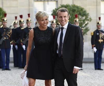 马克龙当选法国总统 39岁的马克龙与63岁妻子布里吉特是怎么认识的_国际政治_海峡网
