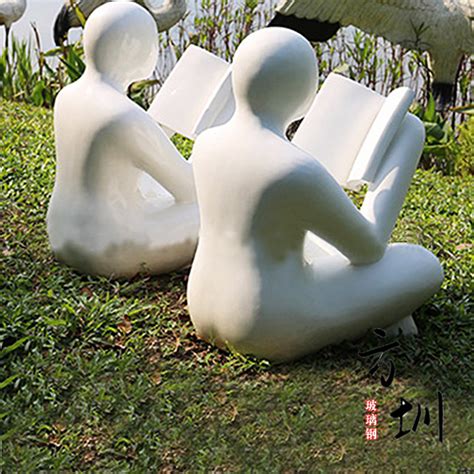 人物玻璃钢雕塑金属云朵景观学校广场雕塑_玻璃钢雕塑 - 欧迪雅凡家具