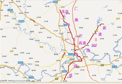 G321国道泸州段（一级公路改造）将延伸至隆昌县边界 - 城市论坛 - 天府社区