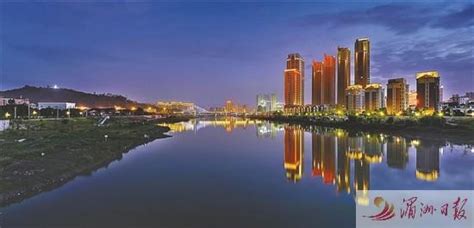 仙游县推进城市景观照明工程纪实 - 莆田绶溪公园