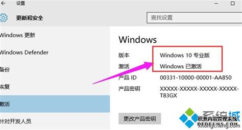 windows10家庭中文版激活密钥免费分享 windows10家庭中文版激活密钥一览-大地系统