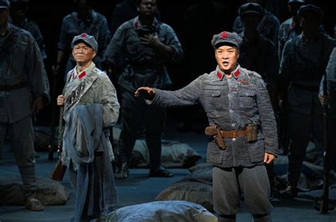 在歌声中“重走”长征路 国家大剧院原创中国史诗歌剧《长征》十度归来 - 丝路中国 - 中国网