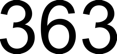 Number 363 - All about number three hundred sixty-three