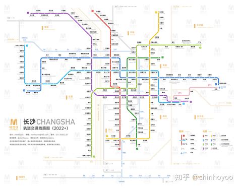 长沙地铁 轨道交通线路图|平面|信息图表|MrTOFU - 原创作品 - 站酷 (ZCOOL)