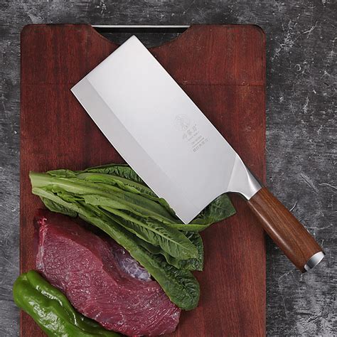 著名国产厨刀品牌邓家刀TM-9080中式菜刀测评 - 知乎