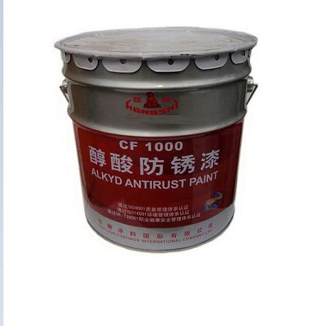 红狮油漆灰醇酸防锈漆 适用于作防锈打底之用 15公斤有光灰防锈漆-阿里巴巴
