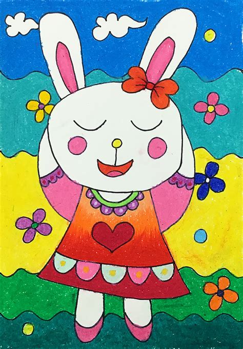 做美梦的小白兔|纯艺术|绘画|ninili - 原创作品 - 站酷 (ZCOOL)