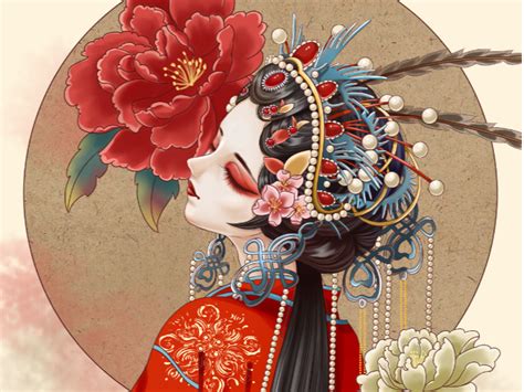 戏子入画图片