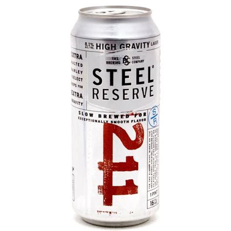Steel Reserve 211 High Gravity 16oz | Beer, Wine and Liquor Delivered ...