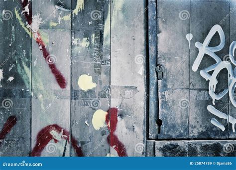 Graffity and metal stock image. Image of drip, dirty - 25874789