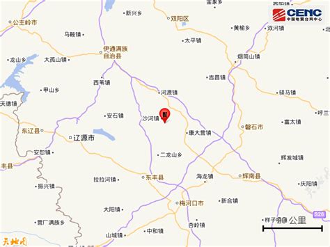 吉林辽源市东丰县发生3.0级地震|吉林|辽源市|白山市_新浪新闻