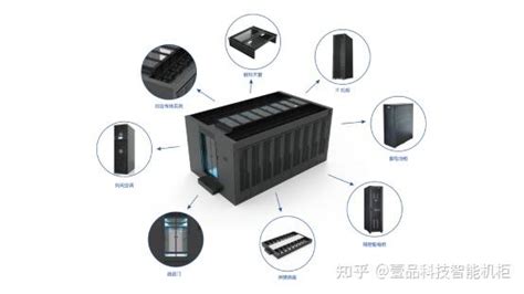 浙江雷迪司微模块机房智能单排一体化机柜列间空调机架式UPS不间断电源