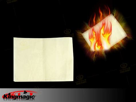 闪光纸 火纸耗材 魔术纸 火焰纸 无灰纸 魔术道具-阿里巴巴