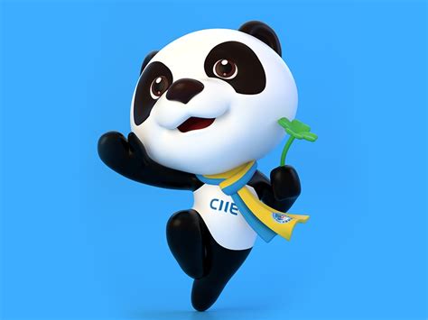 吉祥物 熊猫_N2C总部-站酷ZCOOL