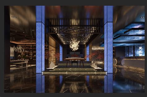 日本东京顶级会员制私人会所设计 Le Club de Tokyo-设计风尚-上海勃朗空间设计公司