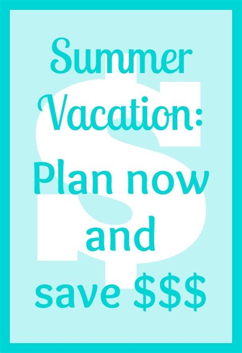 My summer Vacation Plan by Danielle Mohr