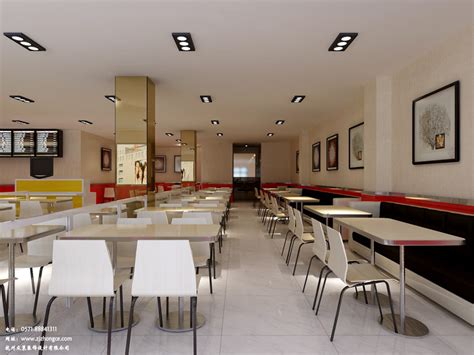 快餐厅效果图设计店铺设计烧烤店设计小吃店|空间|室内设计|艺瀚设计中心 - 原创作品 - 站酷 (ZCOOL)