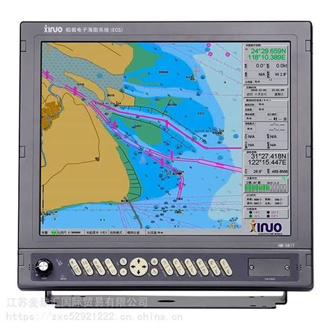 新诺科技 HM-5817电子海图系统(ECS) GPS定位导航仪 船载海图机