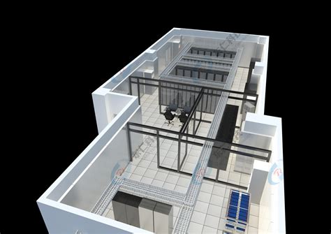 3D效果图展示 - 『数据中心（机房）建设』、『净化工程』、『弱电智能化』•••全生命周期管理•••东仁科技