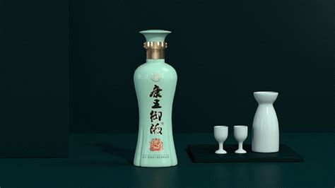 山东康王酒业【40度康王御液】白酒包装设计产品包装|平面|包装|产品包装设计金赞_原创作品-站酷ZCOOL