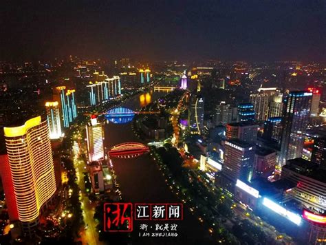 最美宁波 俯瞰三江口之夜-城市频道