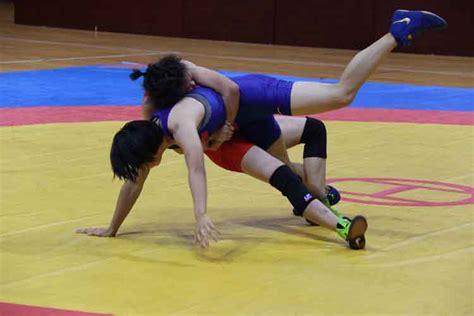 全国近400名女子摔跤运动员来博兴参加比赛_凤凰网