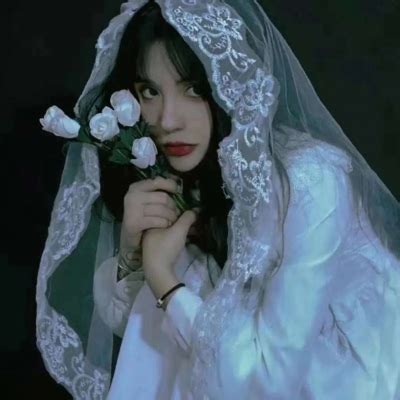 非主流婚纱情侣头像
