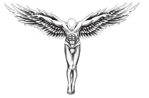 天使守护翅膀伸展高清图片下载-正版图片303850869-摄图网