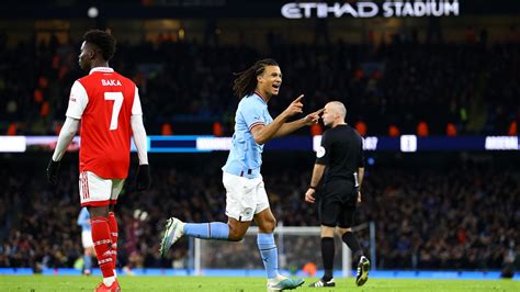 Manchester City 1-0 Arsenal: Nathan Ake goal sends City into fifth ...