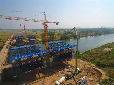 西外环沱河大桥5月14日建设情况_宿州市住房和城乡建设局